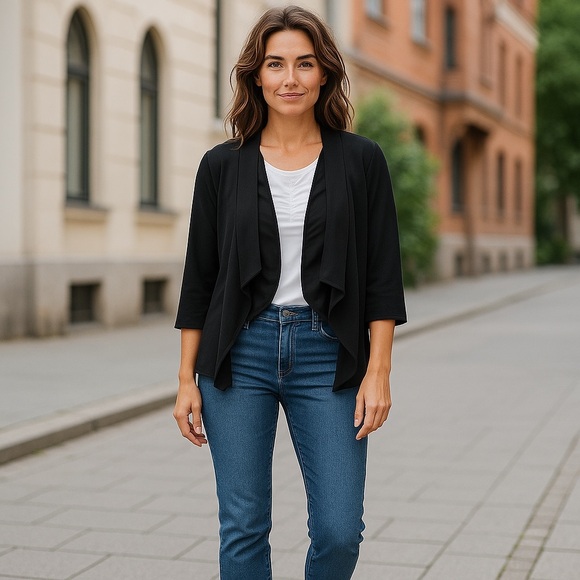 Cupio Sweaters - Cupio Midnight Black Sweater